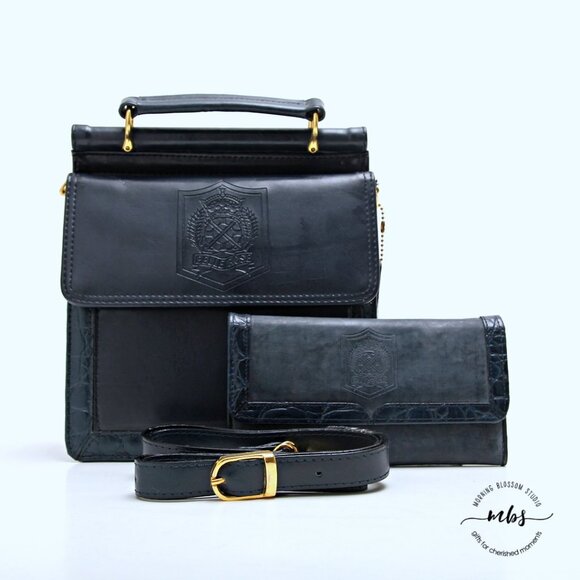 Belle Rose Vintage Crossbody Bag and Clutch - Picture 6 of 15